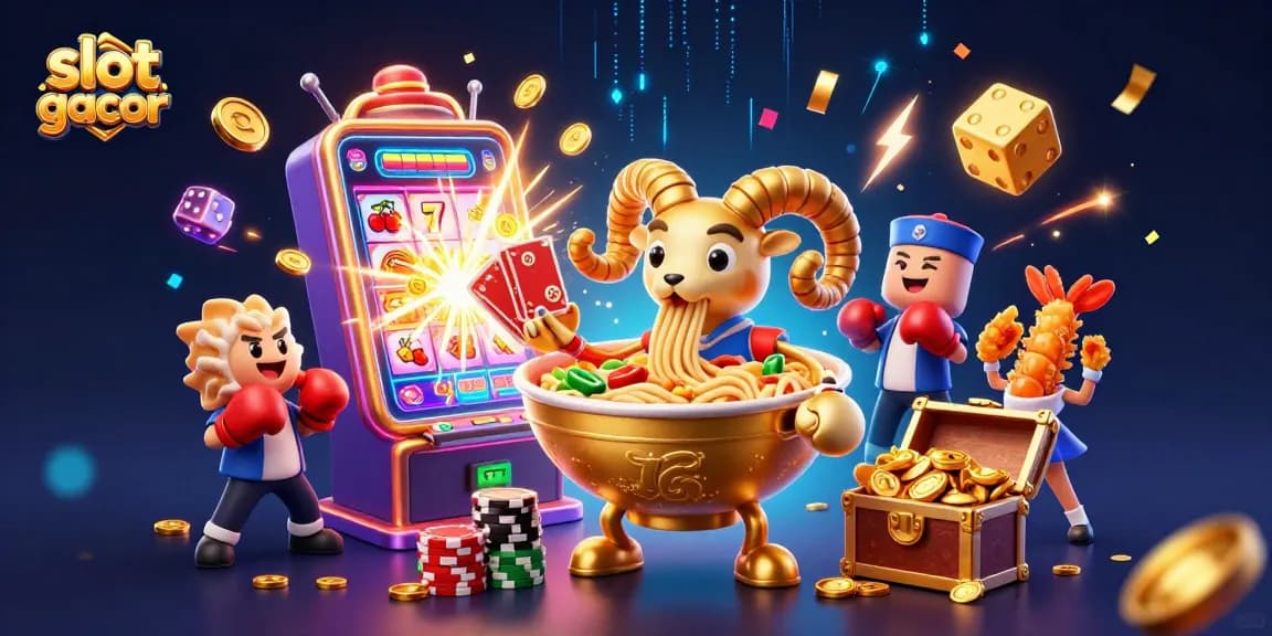 Experience thrilling gameplay at slot gacor with dynamic characters, vibrant elements, and casino excitement.