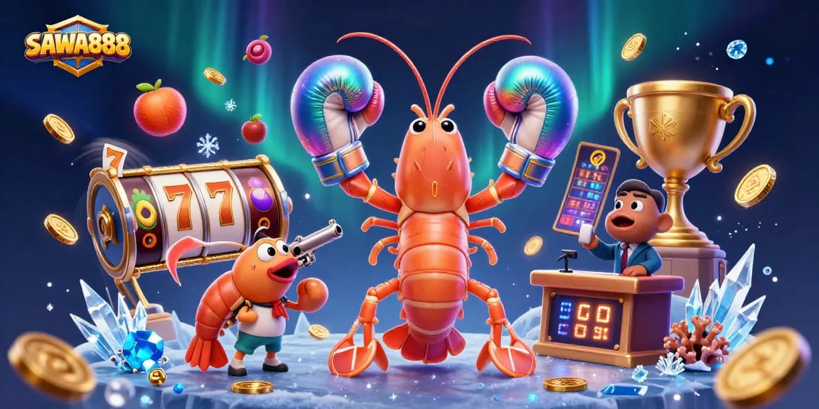 SAWA888 delivers thrilling gaming experiences with vibrant slot elements and dynamic characters.