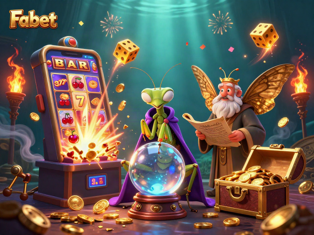 Experience Fa bet's electrifying world of online gambling with vibrant characters and action.