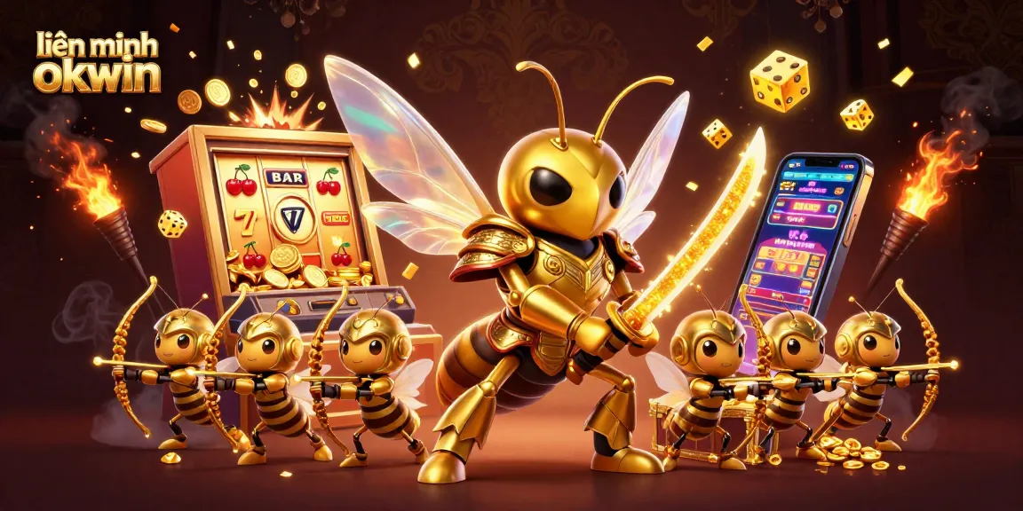 Join the adventure with the liên minh okwin as they unleash jackpot dreams in a stunning casino scene.